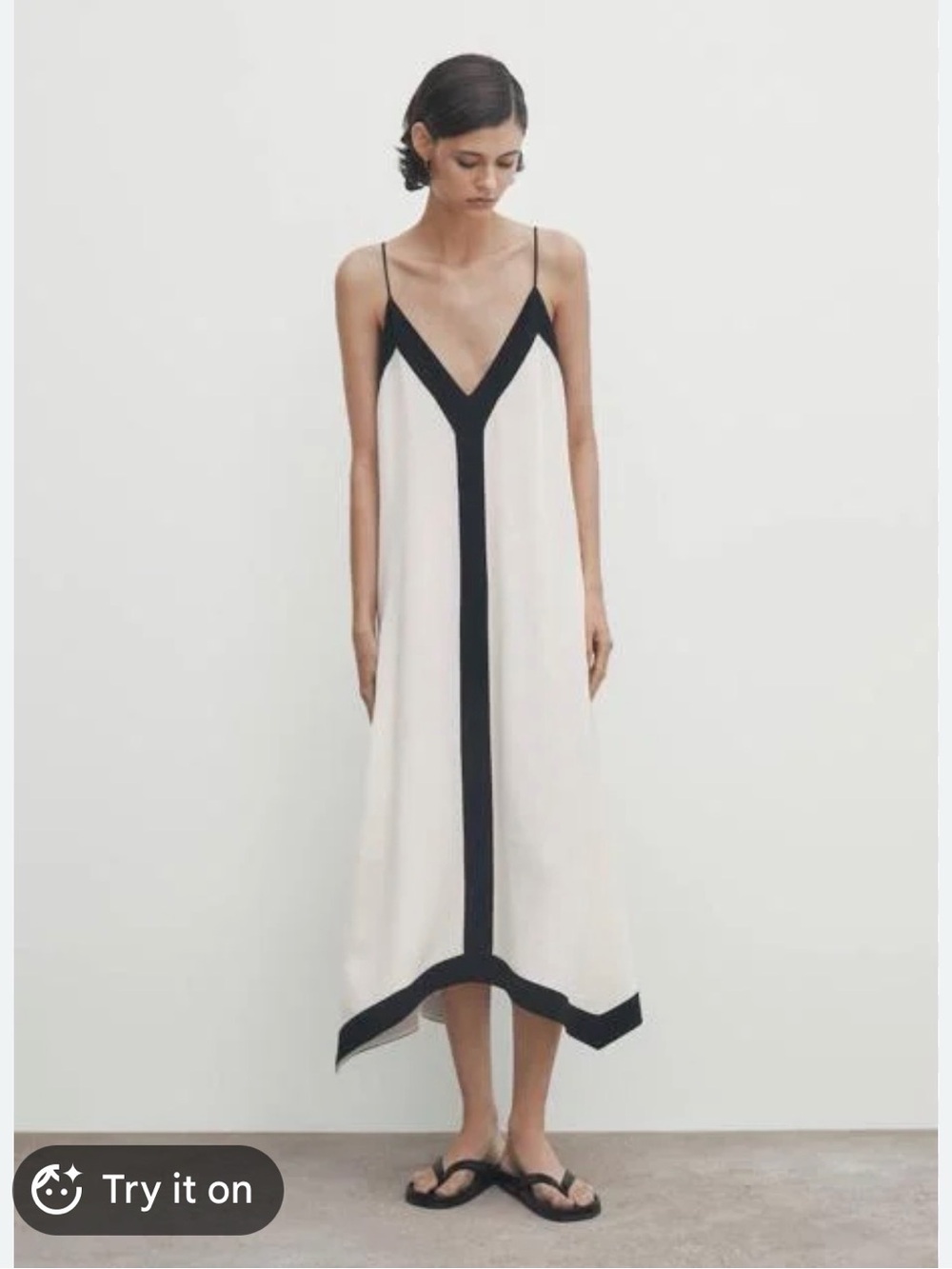 Massimo Dutti Slip Dress